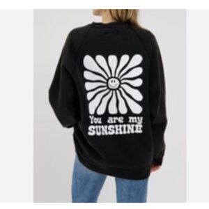 Brunette the label "You are my sunshine" oversized crew
